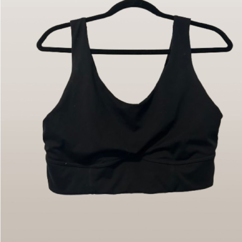 Black Sports Bra